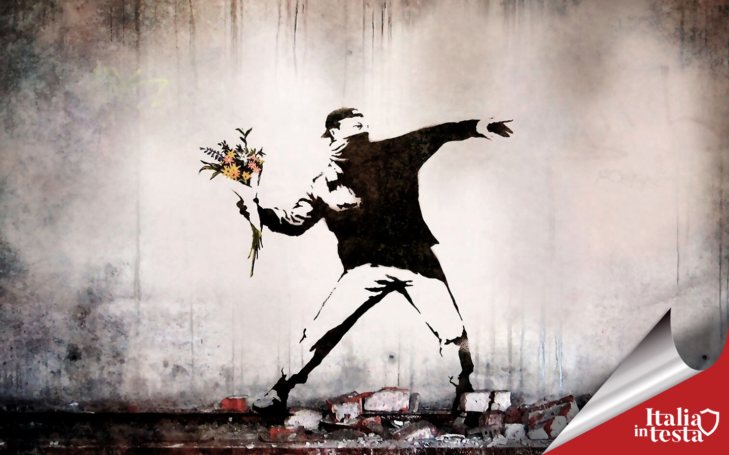Può l'arte di strada essere un marchio registrato? La battaglia legale di Banksy per il "Flower Thrower" solleva interrogativi scomodi sul copyright e l'anonimato nell'arte contemporanea. Scopri di più!